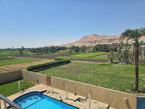 Sirius Palace Luxor, View from room