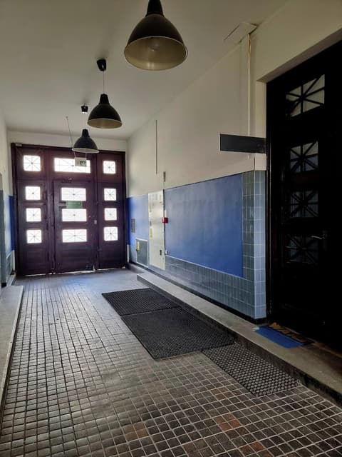 Noclegi Stadion Bed & Breakfast, Interior entrance