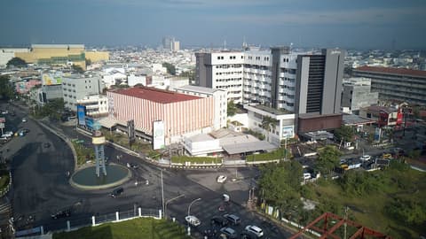 AIHO Hotel Medan, Front of property