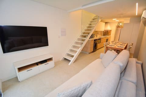 Pé na Areia Encanto da Armação, Living area