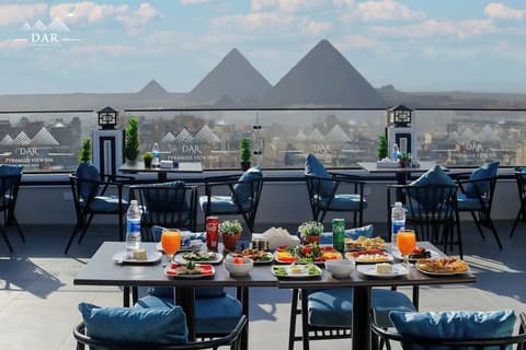 Dar Pyramids View Inn RoofTop, Breakfast area