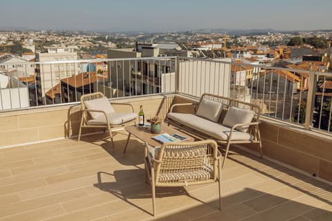 ABC HOTEL PORTO - CAMPANHÃ, Terrace/patio