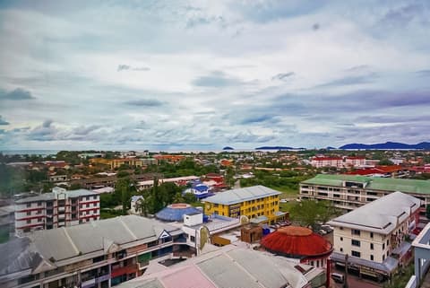 Pan Borneo Hotel Kota Kinabalu, View from room