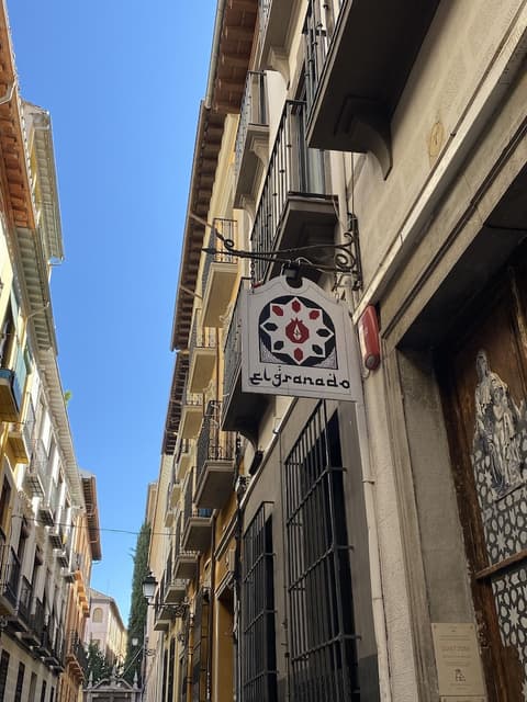 El Granado Hostel, View from room