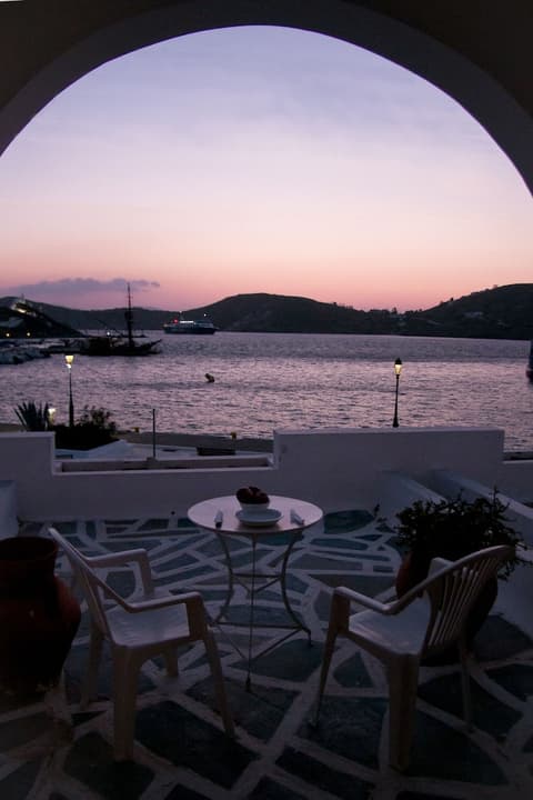 Flisvos Hotel, View from room