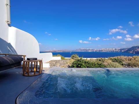 Neptune Luxury Spa Suites, View from room