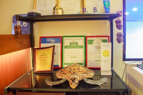 WhiteShell Island Hotel & Spa, Check-in/check-out kiosk