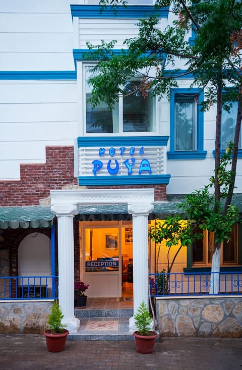 Hotel Puya, Front of property