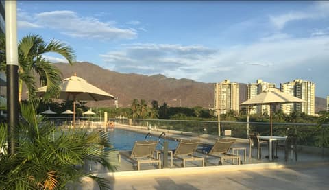 Courtyard By Marriott Santa Marta Resort, Terrace/patio
