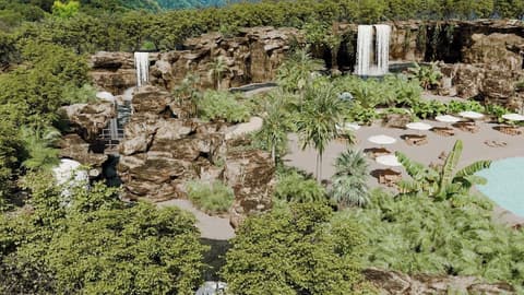 Lopesan Splash Cove Resort Spa & Casino, Property grounds