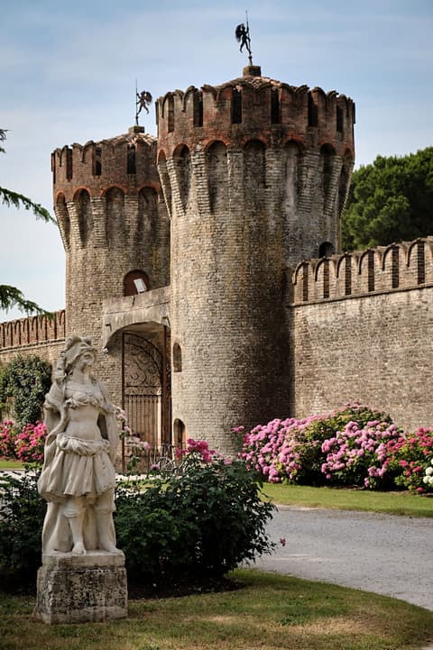Castello di Roncade, Garden