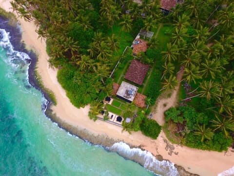WB Villa, Aerial view