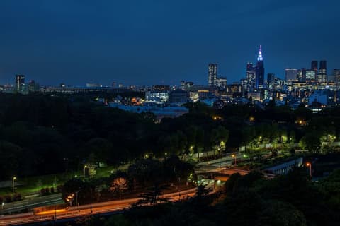 Hotel New Otani Tokyo EXECUTIVE HOUSE ZEN, View from room