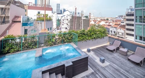 Hotel Bencoolen@Hong Kong Street, Outdoor spa tub