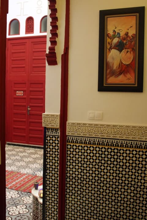Riad Meftaha, Interior entrance