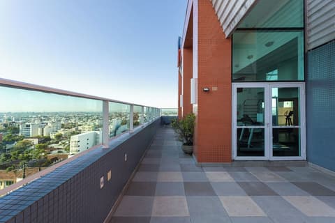 Go Inn Curitiba, Terrace/patio