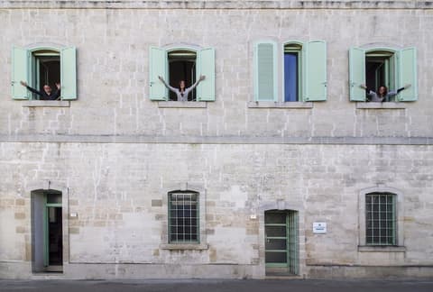 La Filanda, Front of property