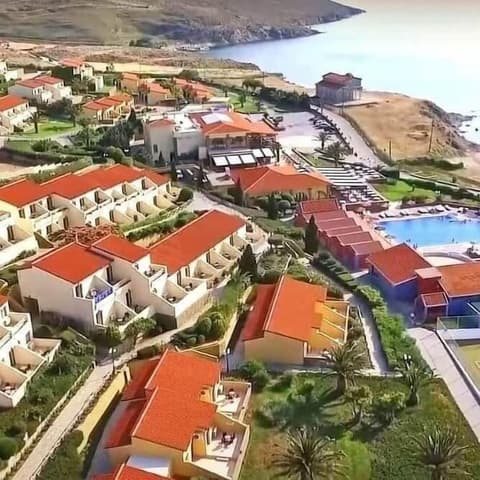 Lemnos Village Resort, Front of property