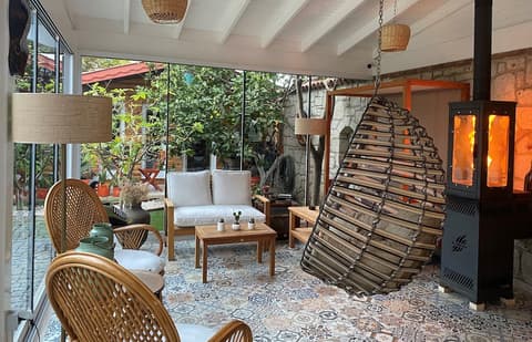 Kayezta Hotel Alacati, Lobby sitting area