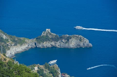 La Mela Blu, View from property