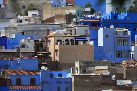 Riad Zaitouna Chaouen, Front of property