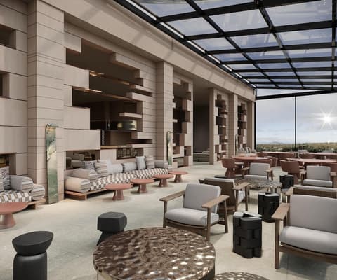 Club Melas Privé, Lobby