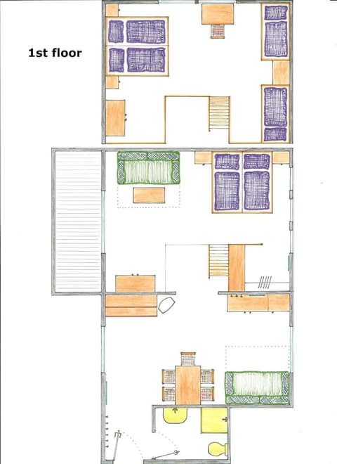 Wirtshaus Nattererboden, Floor plan