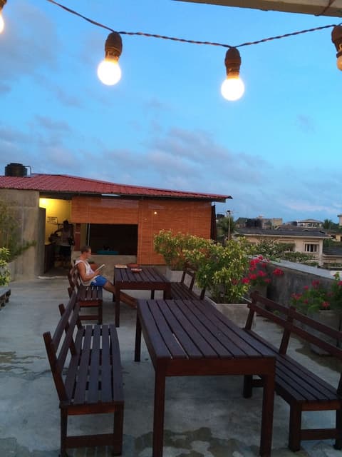 Colombo Beach Hostel, Terrace/patio