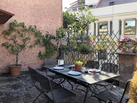 Giuturna Boutique Hotel, Terrace/patio