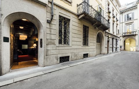 Clerici Boutique Hotel, Front of property