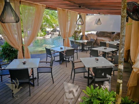 Jacana Amazon Wellness Resort, Outdoor dining