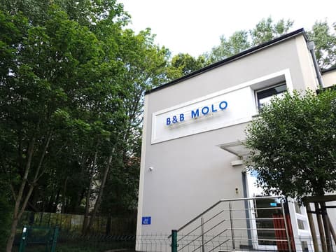 B&B Molo Sopot, Front of property