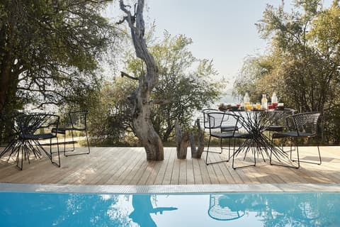 Victoria Falls River Lodge, Infinity pool