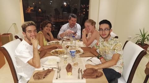 P Quattro Relax Hotel, Restaurant