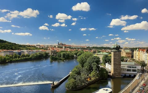 Dancing House – Tančící dům hotel, View from room