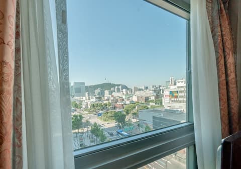 Hotel Atrium, View from room