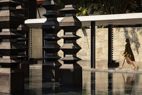 The Anvaya Beach Resort Bali, Interior entrance