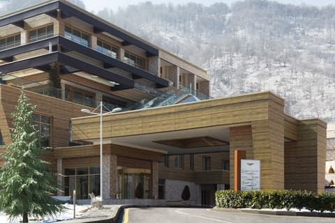 Qafqaz Tufandag Mountain Resort Hotel, Exterior