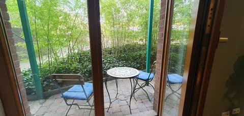 Solitaire Hotel & Boardinghouse Berlin, Terrace/patio