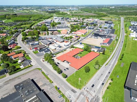 Hotel Lynggaarden, Aerial view