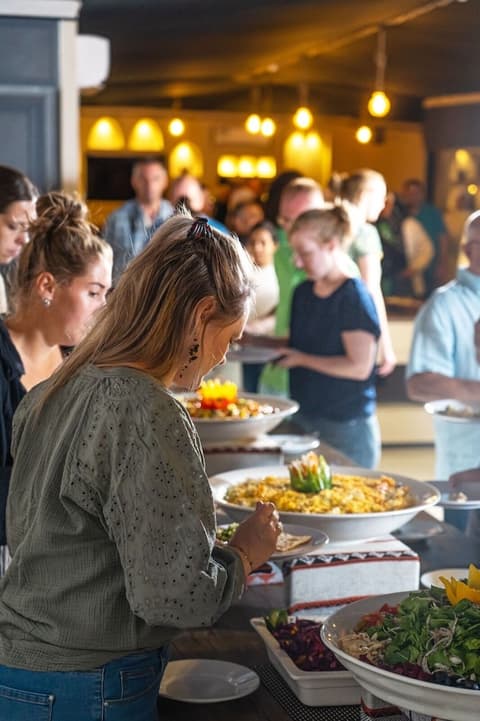 Rahayeb Desert Camp, Restaurant
