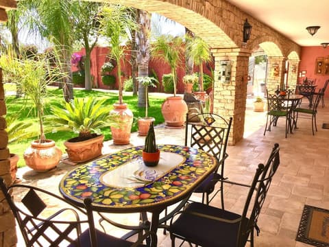 Villa Flumini, View from room