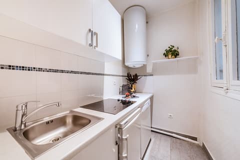 Résidence Bergère - Appartements, Private kitchen