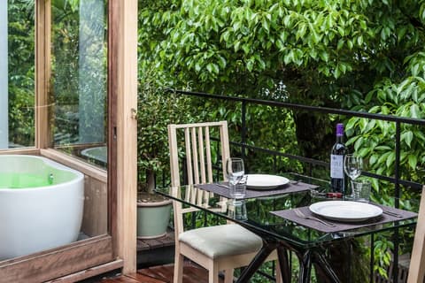 Machiya Maya Gion, Balcony