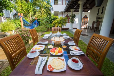 Green Villa, Breakfast meal