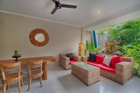 Puri Canggu Villas & Rooms, Living area
