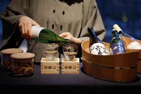 HOSHINOYA Tokyo, Lobby lounge