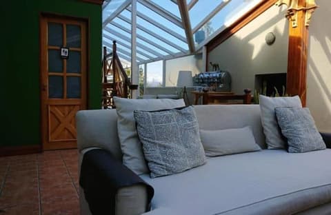 Hosteria Patagonia Jarke, Lobby sitting area