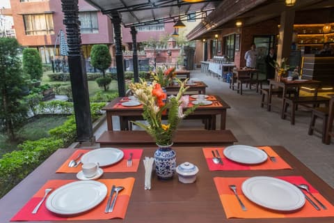 Hotel Siddhi Manakamana, Breakfast area