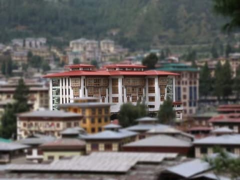 City Hotel Thimphu, Aerial view